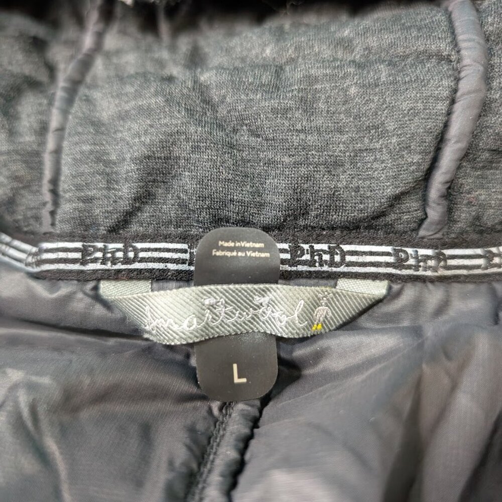 Smartwool Black Hooded Quilted Puffer Jacket - Picture 6 of 10